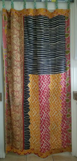 Boho Design Long Drapery Panel
