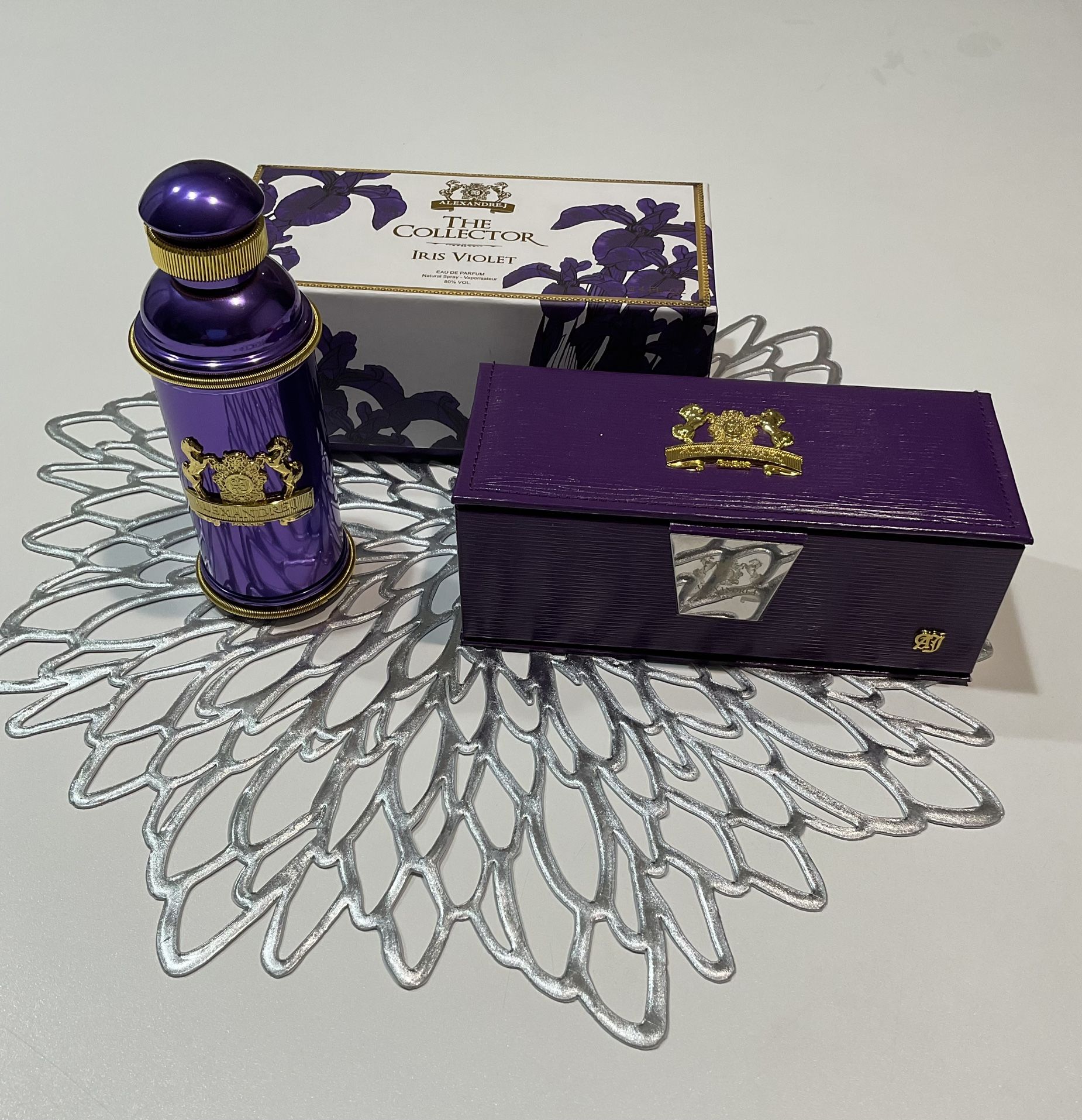 Alexandre.J Iris Violet Perfume for Women - Purple, 100ml