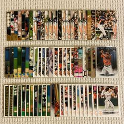 Houston Astros 70 Card Baseball Lot!