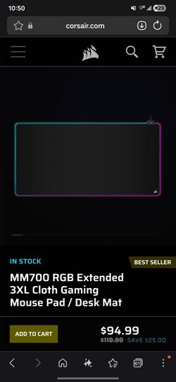 Corsair mm700 3xl rgb
