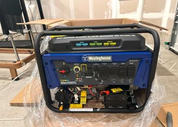 BRAND NEW! Westinghouse 14500 Tri-Fuel Home Backup Portable Generator, Remote Electric Start, Transfer Switch Ready, Gas, Propane, and Natural Gas