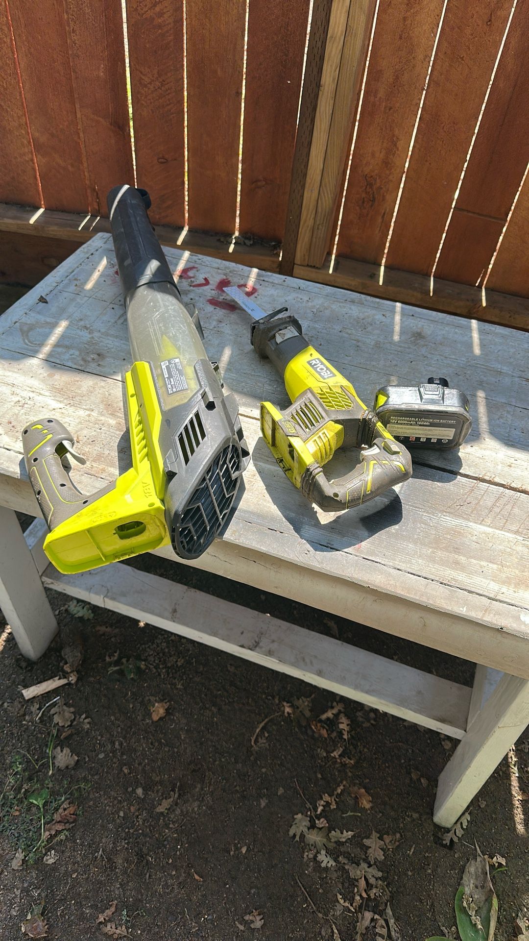 Ryobi Tools