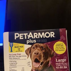 Flea Pet armor plus for Large Dogs