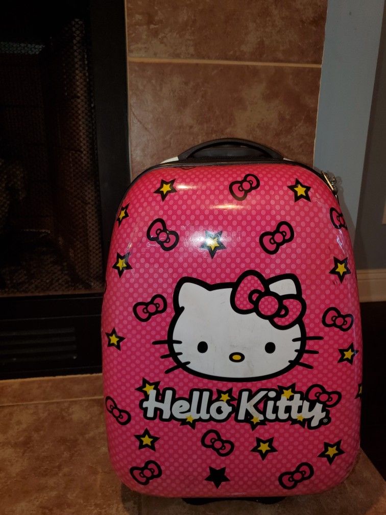 Hello Kitty Girls Travel Suitcase