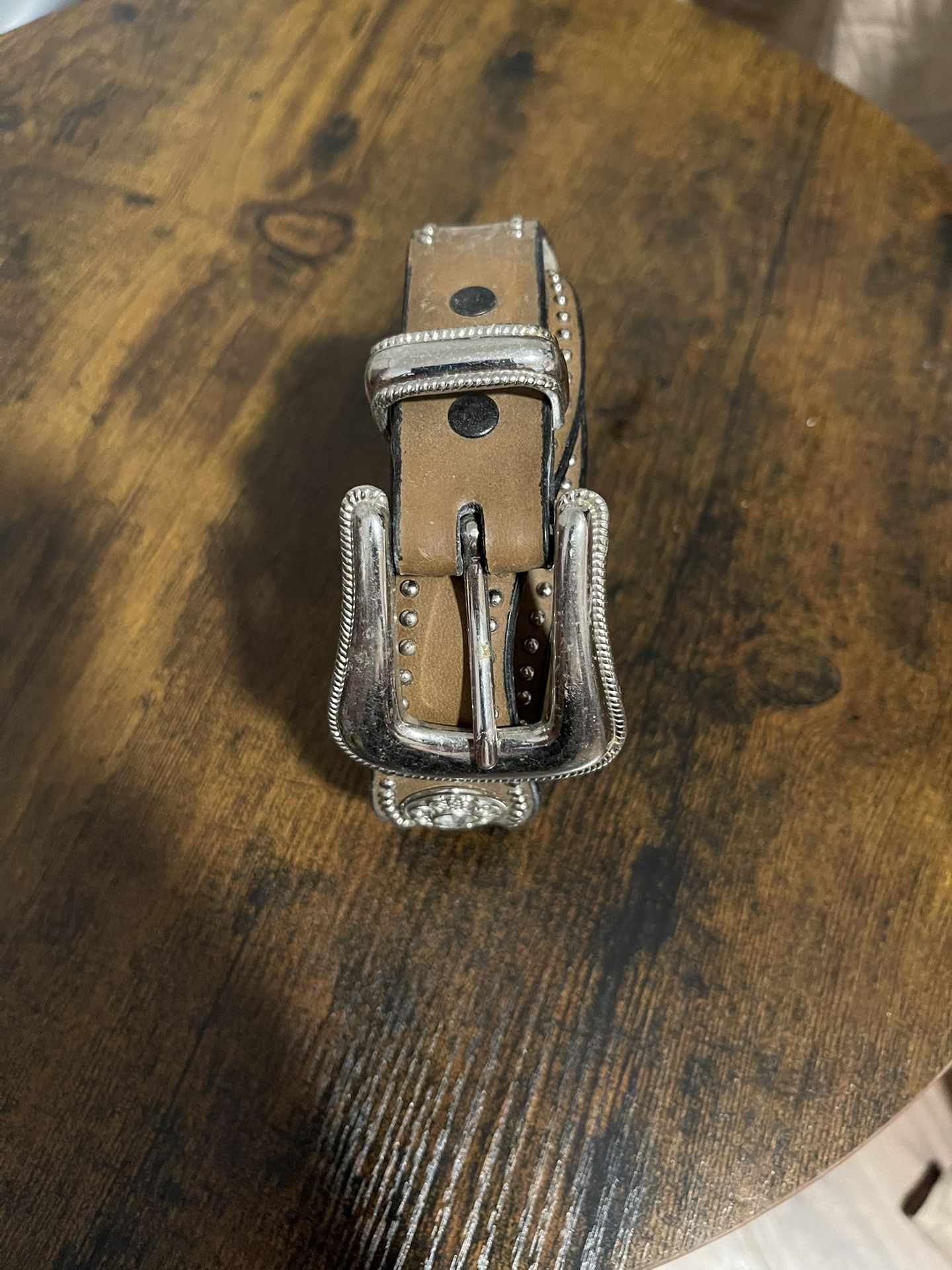 Boot Barn leather cowboy belt