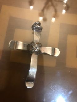 Sterling silver cross