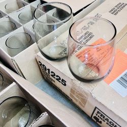 Smoked Stemless Wine Glasses 🍷🍷