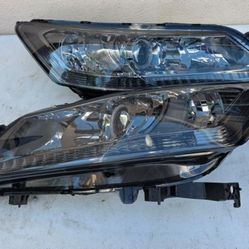 13-15 Honda Accord Projector Headlights Luces Calaveras Micas Faros Focos Faroles Headlamps 