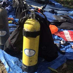 Complete Dive Gear Setup.
