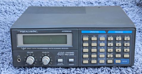 Realistic PRO-2006 400-Channel Scanner