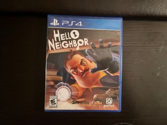 Hello Neighbor Playstaion 4