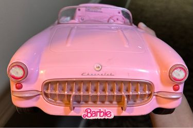 Hot Wheels Barbie 1956 Chevy Corvette 2022 Movie Series Collectible