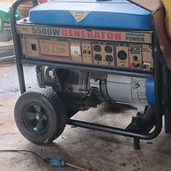 UST 5500W GENERATOR USED ONLY 71 HOURS