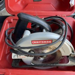 Craftsman Corded 7 1/4” Circular Saw New Condition 