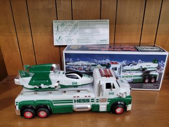 2014 Hess Toy Truck & Space Cruiser w/Scout Toy Set BOXED 50th Anniversary