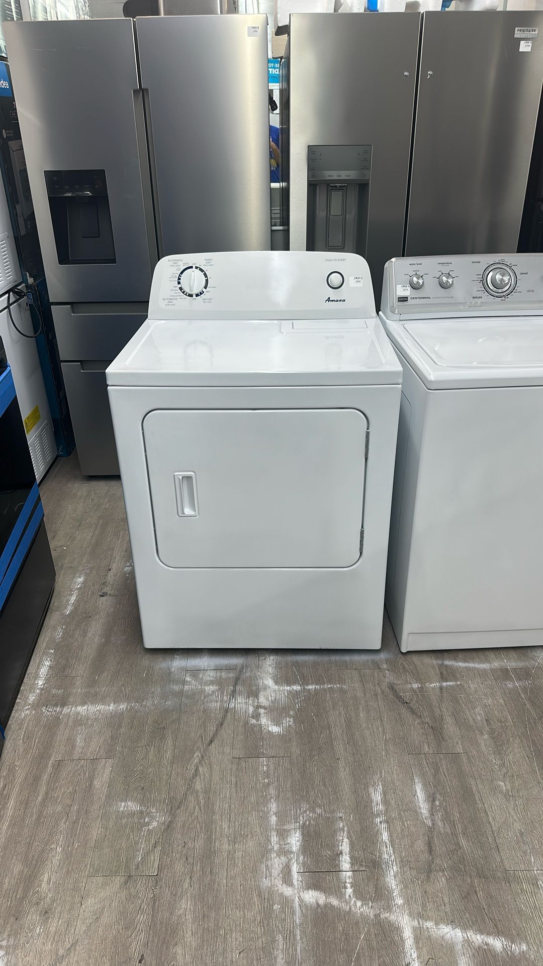 Amana Dryer With Push To Start