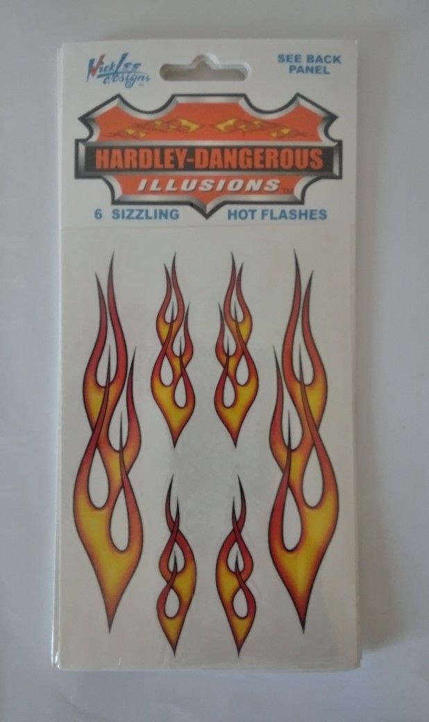 Flame Decals