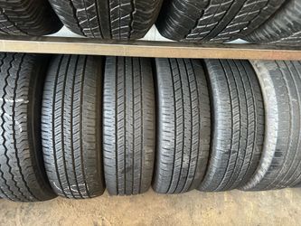 SET OF TIRE 225 75 16 LT HANKOOK 85% LIFE