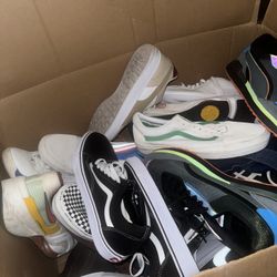 ENTIRE BOX OF SHOES $200