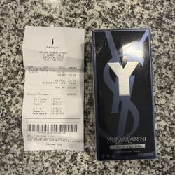 Brand New Sealed With Receipt Yves Saint Laurent cologne EDP 3.3 oz