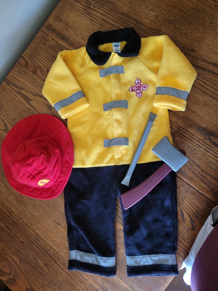 Firefighter Costume 18-24 mo.