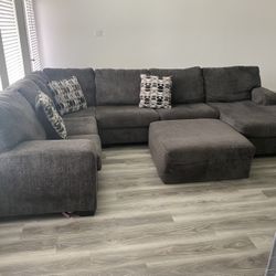 3 Piece Sectional + Ottoman
