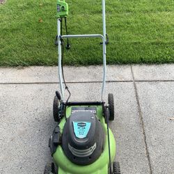 Greenworks 12A Corded Electric Lawn Mower