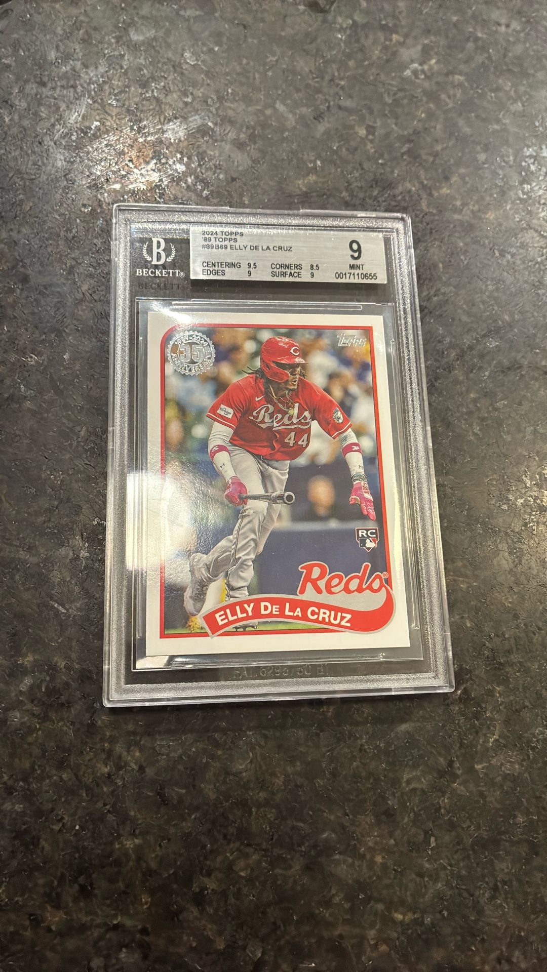 2024 Topps ‘89 - Elly De La Cruz ROOKIE CARD - BGS 9
