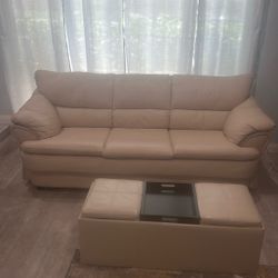 Sofa and Ottoman 