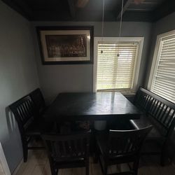 6 PC Dining Table
