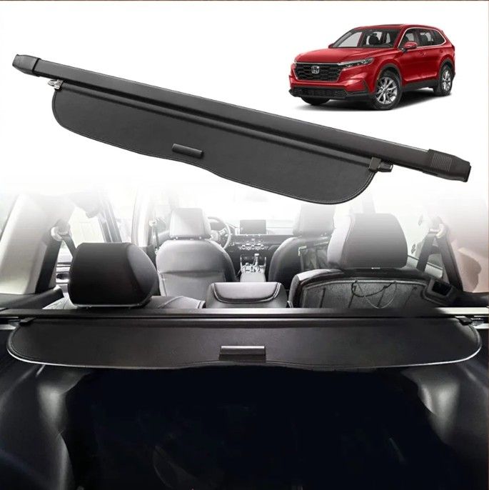 CR-V 2025 2024 2023 Trunk Cargo Cover Retractable Rear Trunk Security Cover
