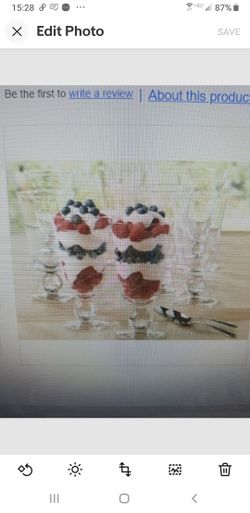 PRINCESS HOUSE MODERNA FOOTED  GLASSES SET OF 4 -NIB