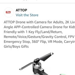 ATTOP Drone With Camera 