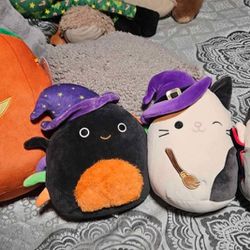 Halloween Squishmallows Lot Of 4