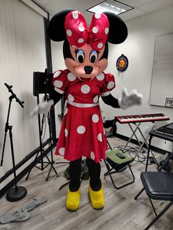 Minnie Mouse Mascot Costume Full Body