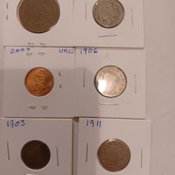 6 Coins Lot 8