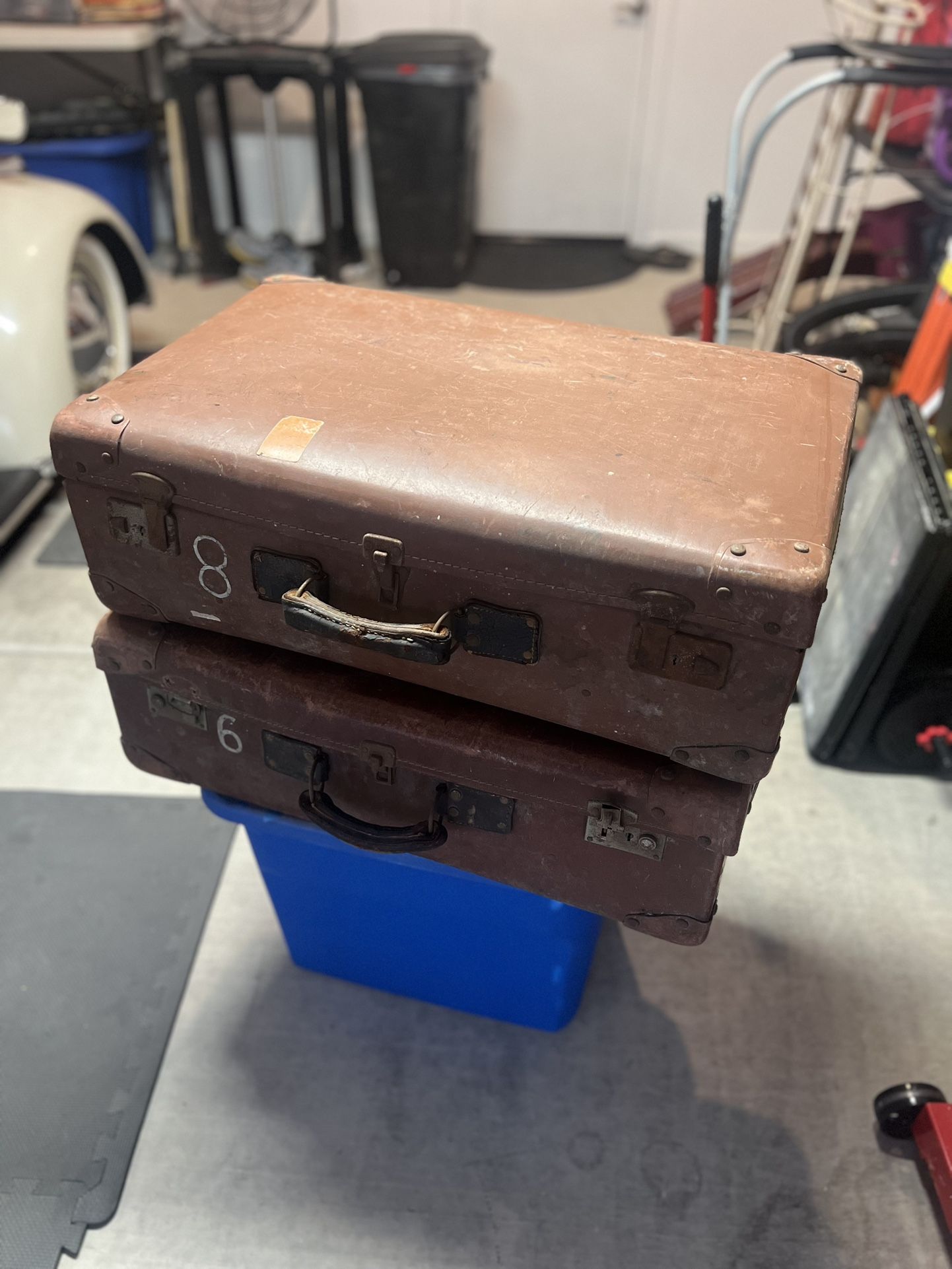 Old Luggage Suitcases