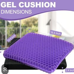 COJIN ORTOPÉDICO DE GEL/ORTHOPEDIC GEL SEAT  CUSHION