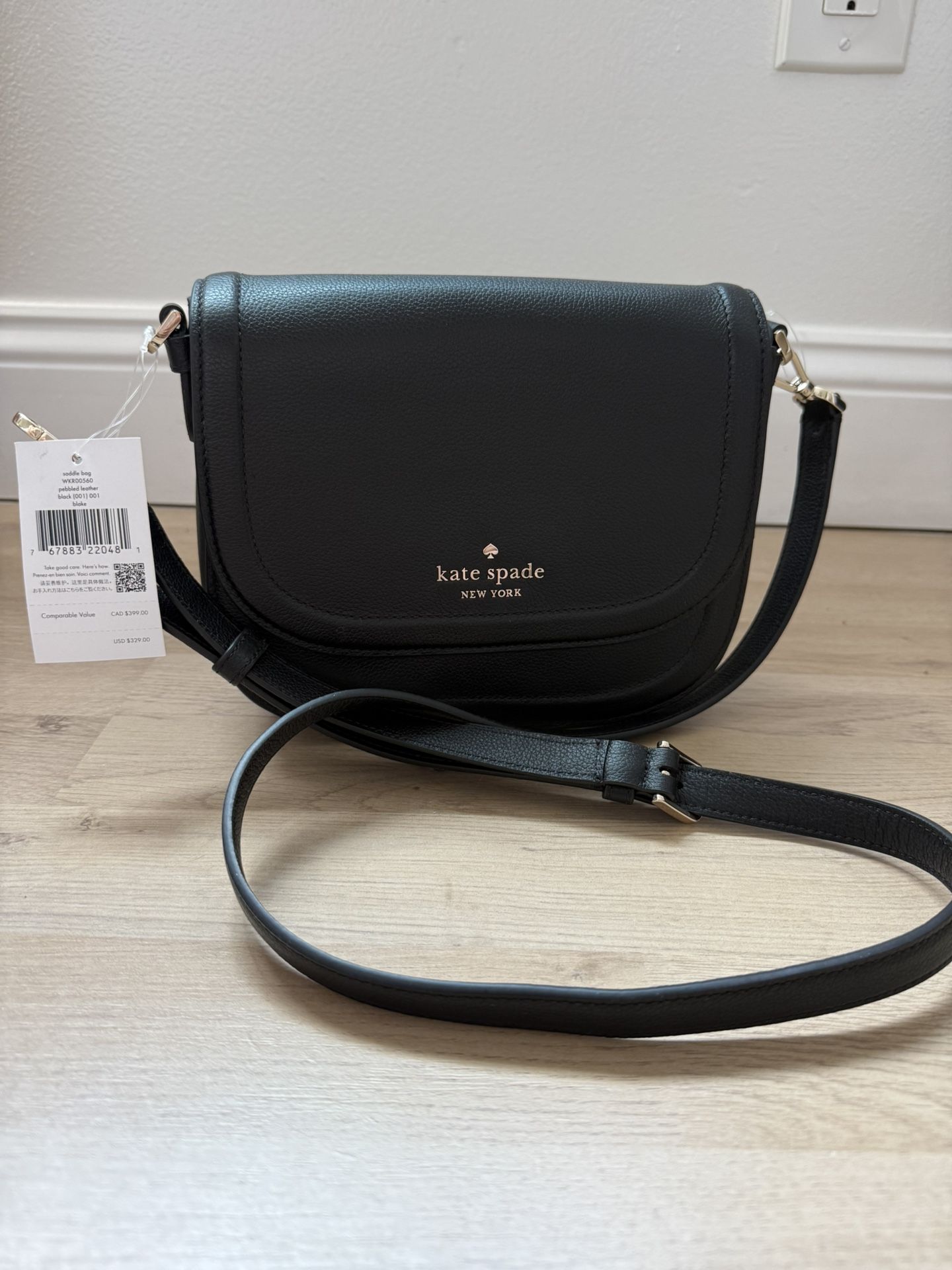New! Kate Spade Saddle Bag