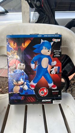 Sonic Costume 3D Blow up (ONE SISE FITS ALL)