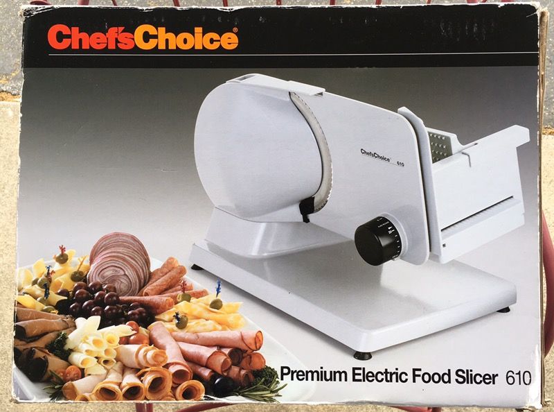 Chef's choice electric food slicer model 610