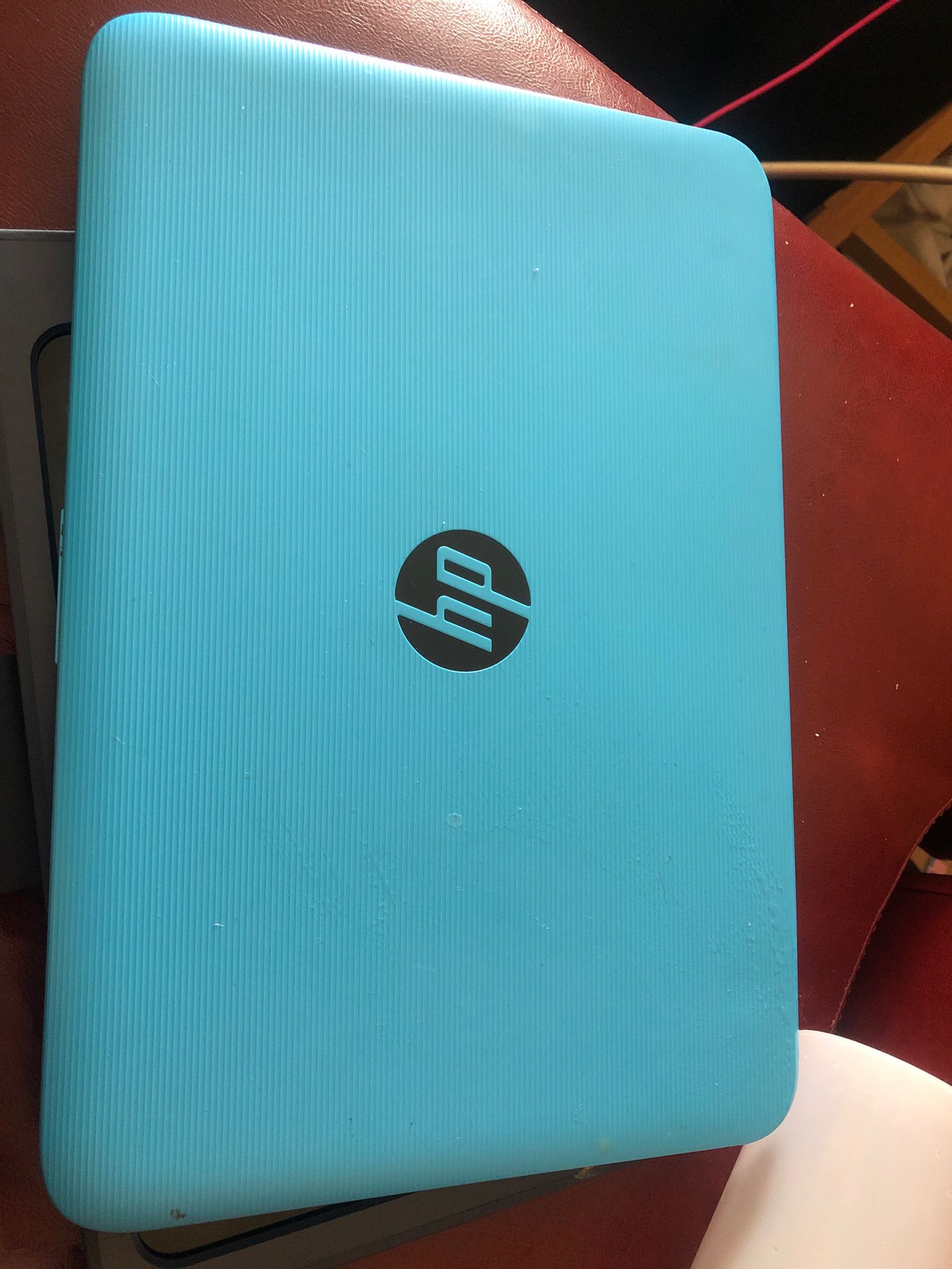 Hp sky blue laptop