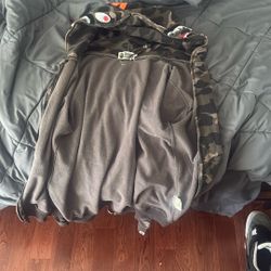 Bape hoodie green