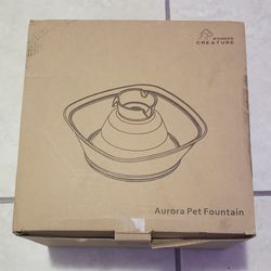 Aurora pet fountain