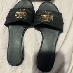 Black Tory Burch Sandles