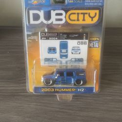Dub City 2003 Hummer 1:64 Scale 