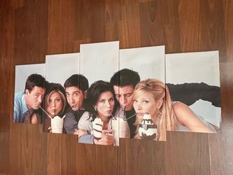 Custom 5 panel personalized wall art