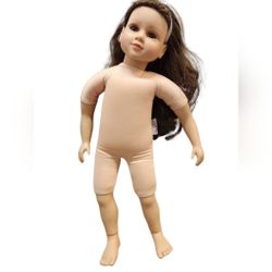 2003 My Twinn 23" Brown Hair Brown Eyed Soft Body Posable Feet Doll