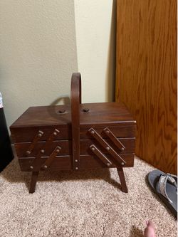 Vintage sewing box