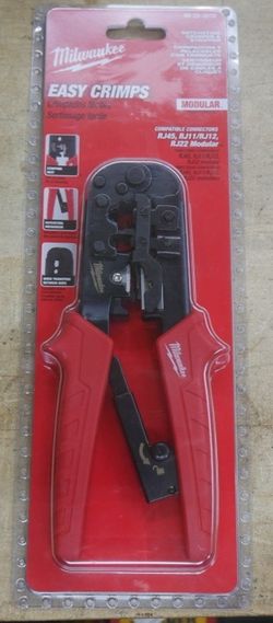 NEW Milwaukee  Ratcheting Modular Crimper & Stripper 48-22-3076. F(contact info removed)0.